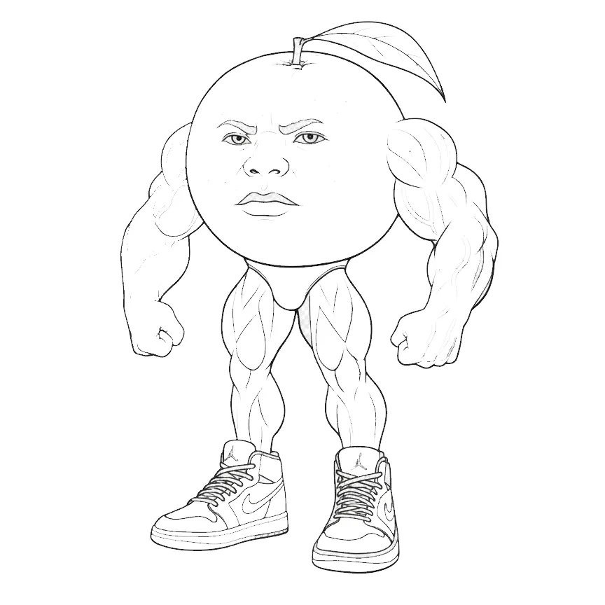 U Din Din Din Din Dun Dun Ma Din Din Dun para colorear para niño de 3 años 1