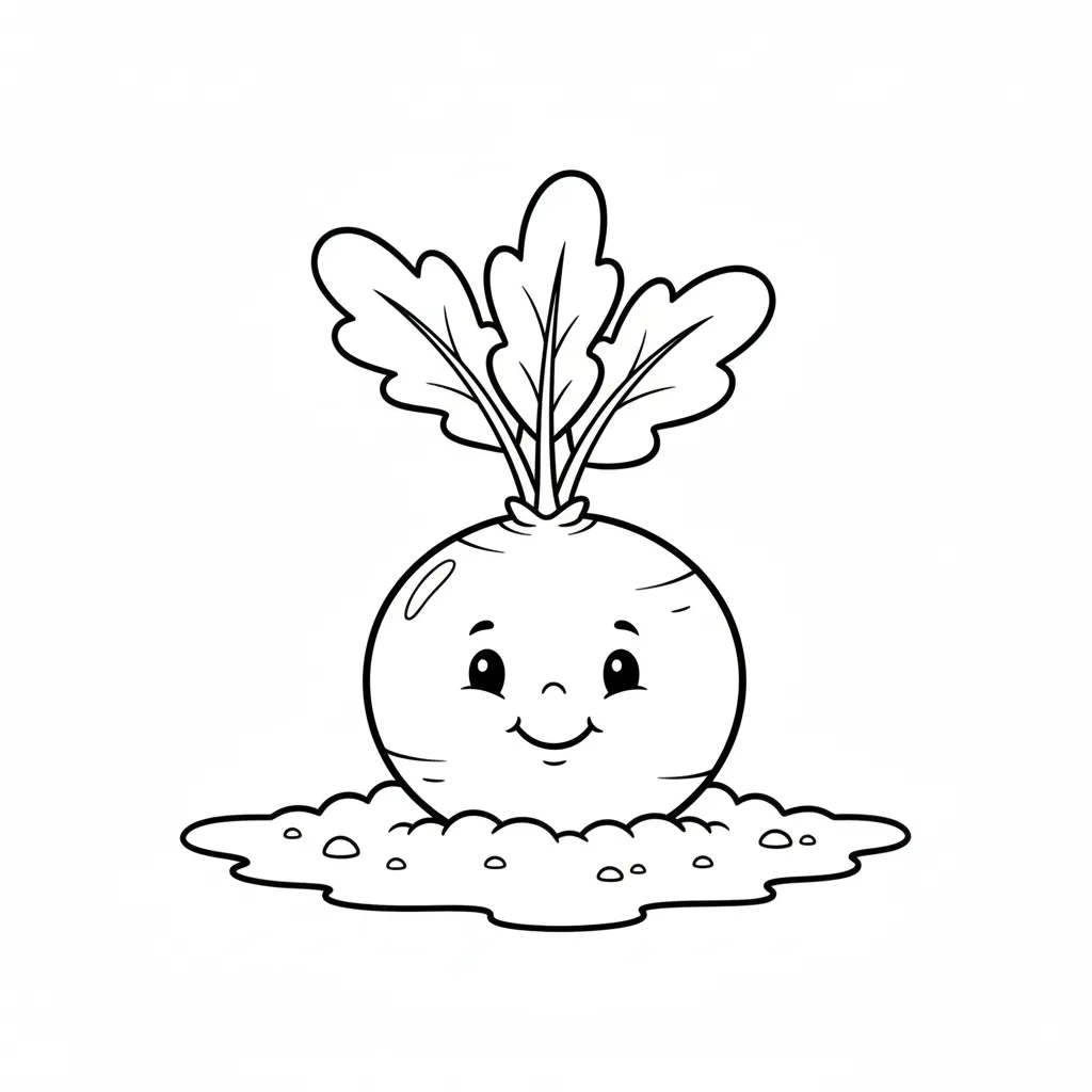 Verduras 10 para colorear gratis en línea