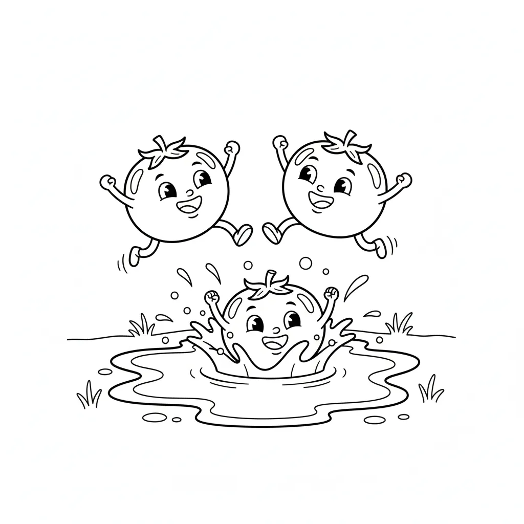 imagen de Verduras 15 para colorear para niño