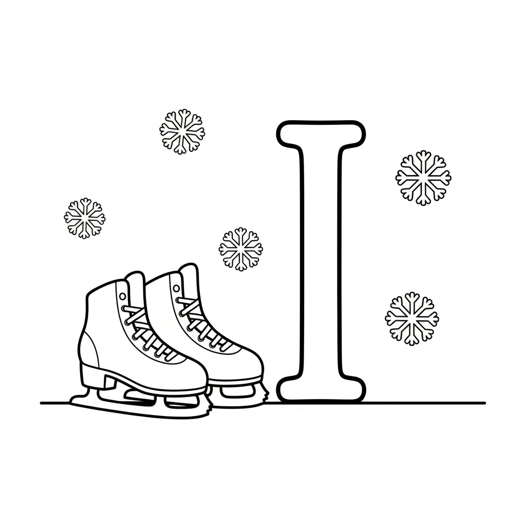 Vocal I 1 para colorear y dibujos