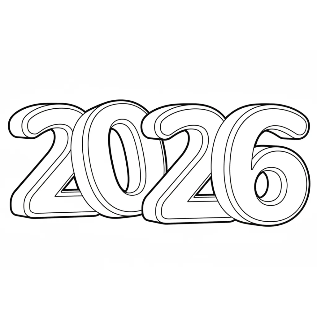 2026 13 para colorear para imprimir para niño de 12 años