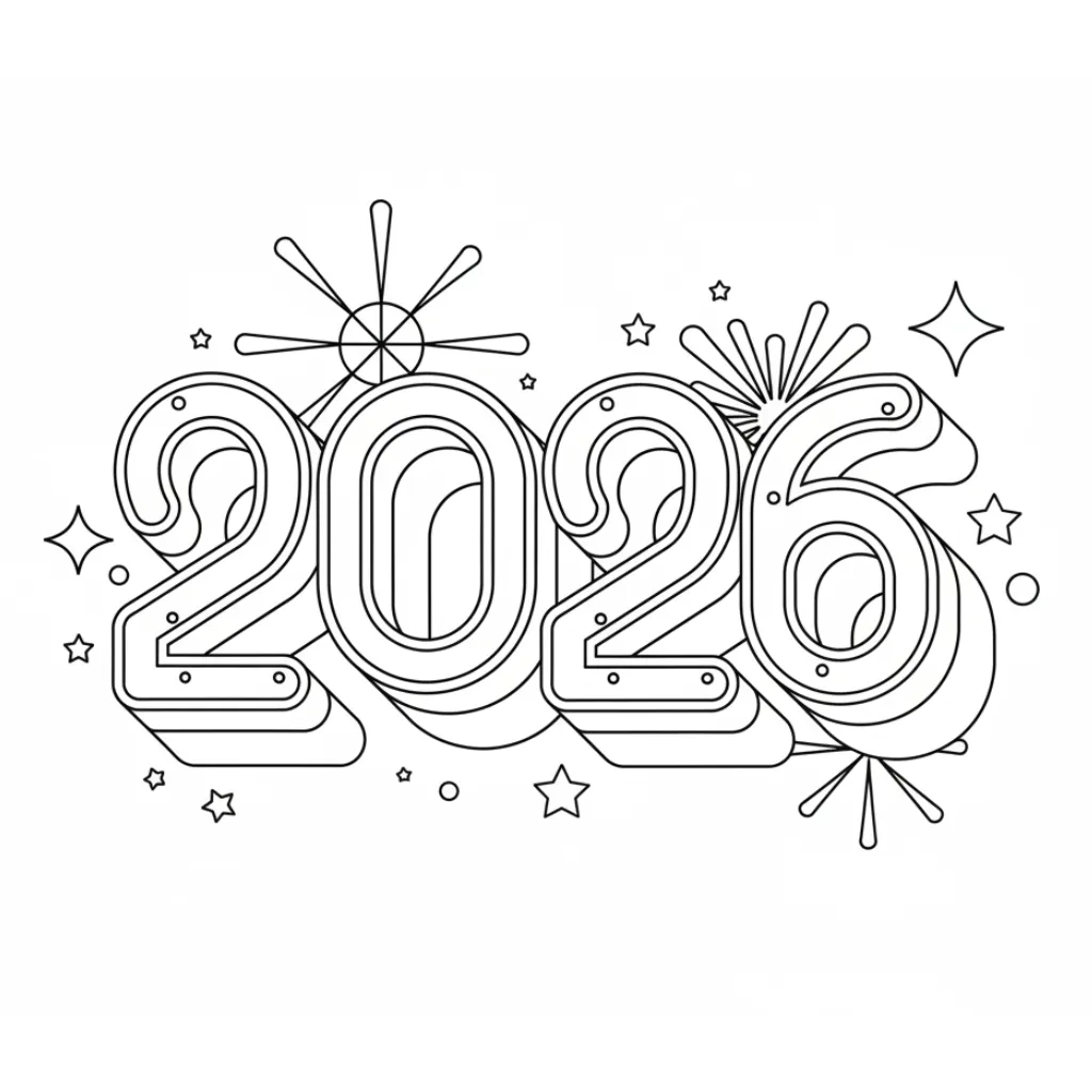 2026 15 para colorear para niño gratis