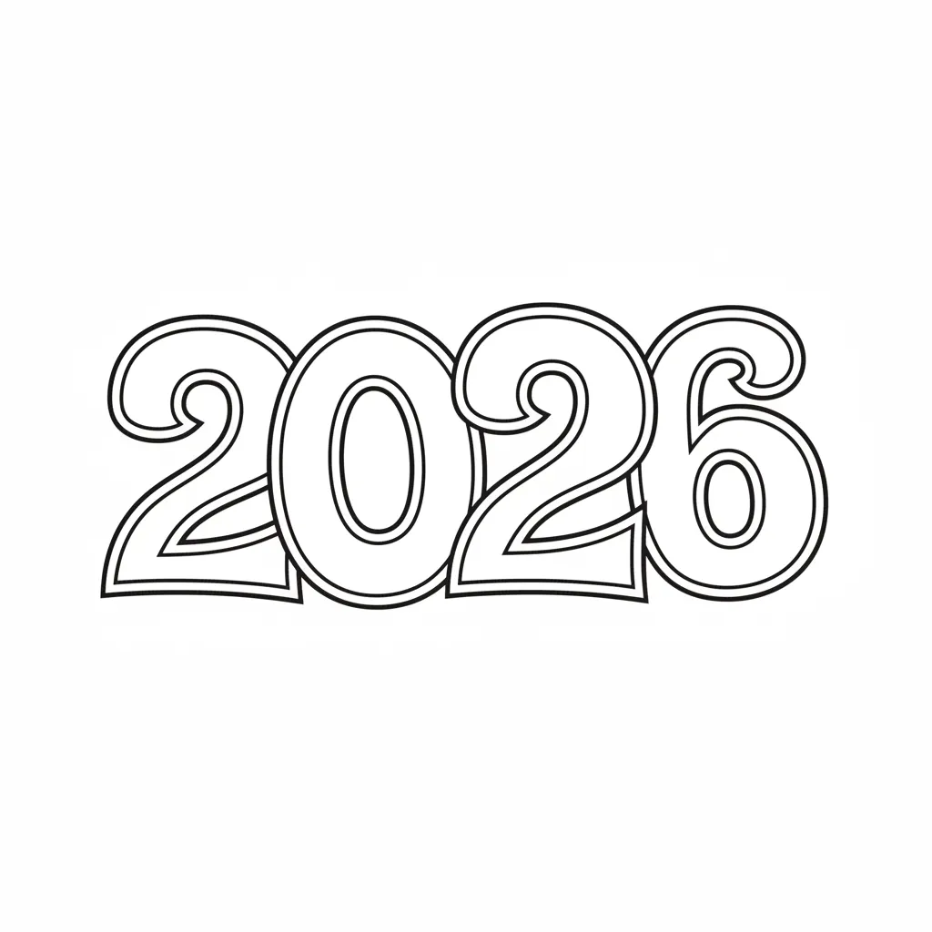 2026 17 para colorear y recortar para imprimir gratis