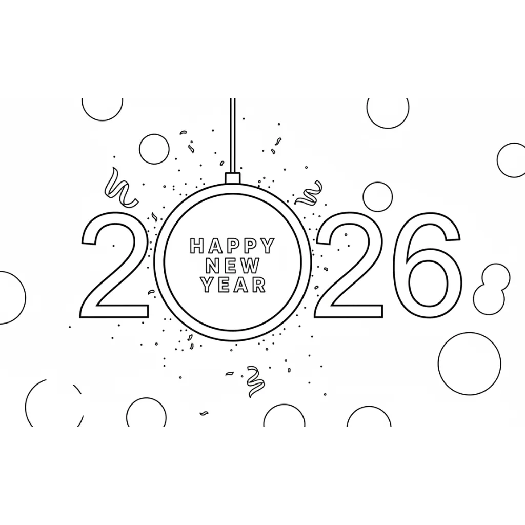 2026 18 para colorear para niños para descargar