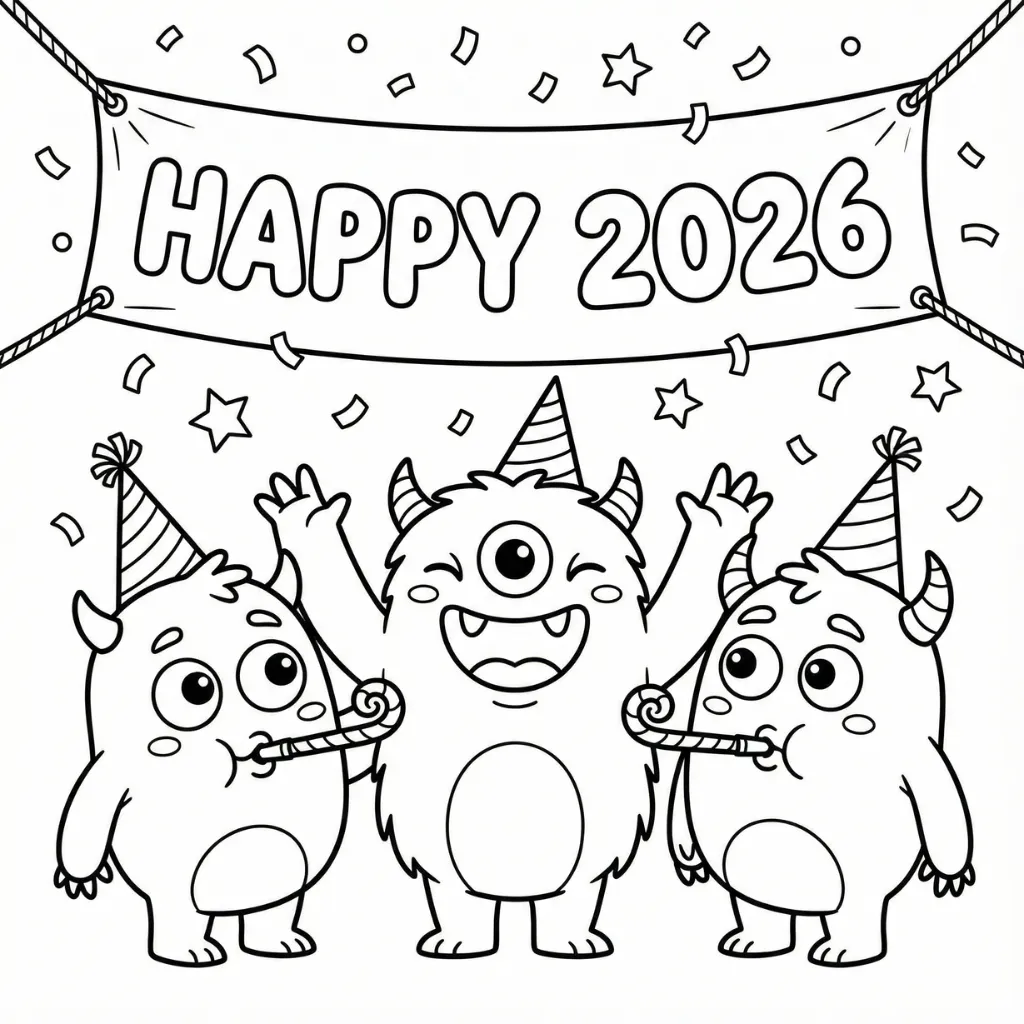 2026 8 para colorear para imprimir para niño de 6 años