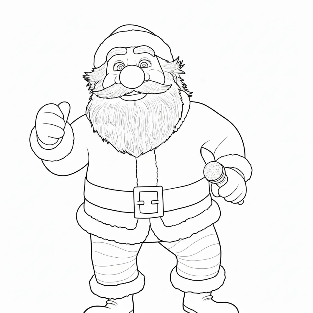 Italian Brainrot de Navidad 12 para colorear en línea gratis