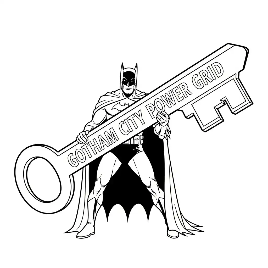 Batman para colorear para imprimir pdf gratis