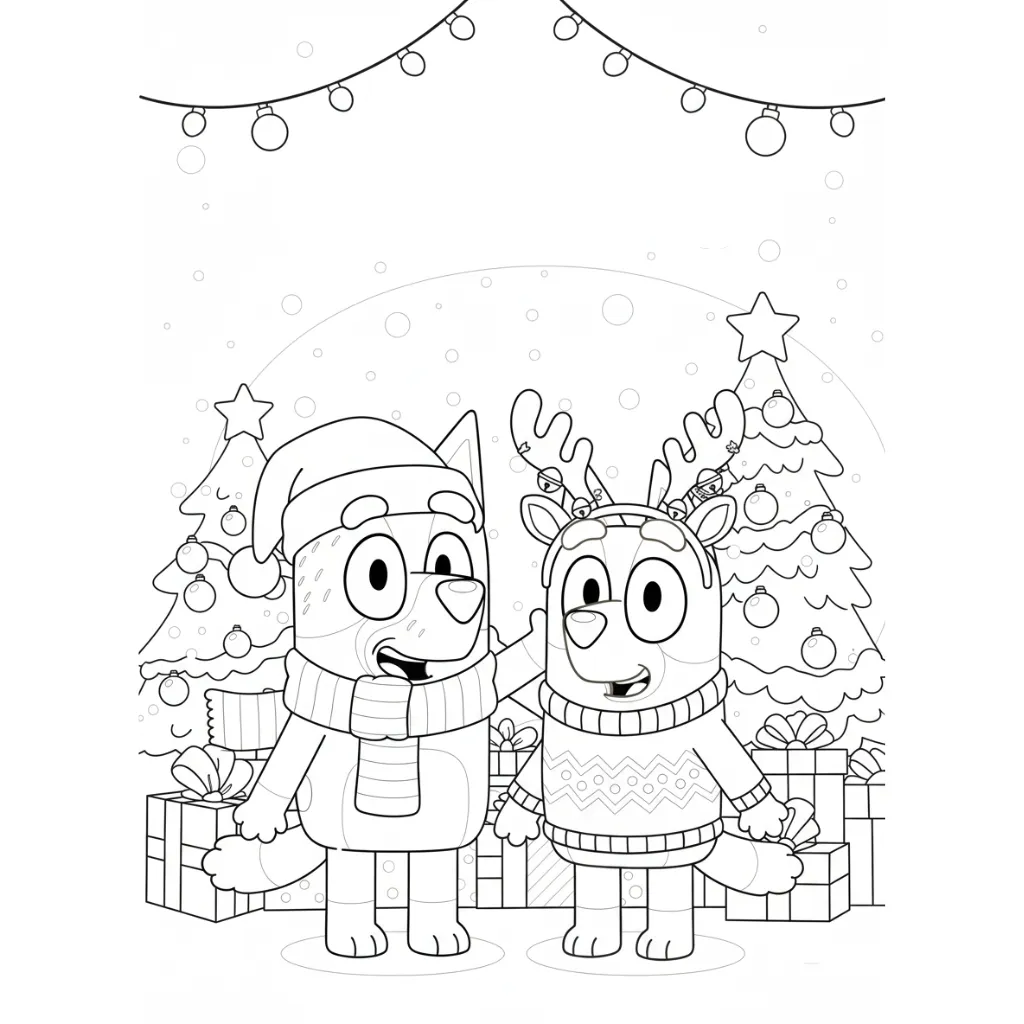 Bluey de Navidad thumbnail