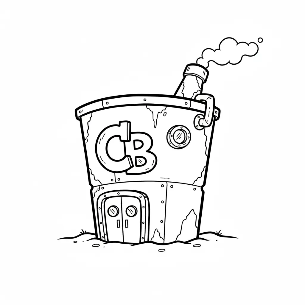 Bob Esponja para colorear para niño para imprimir