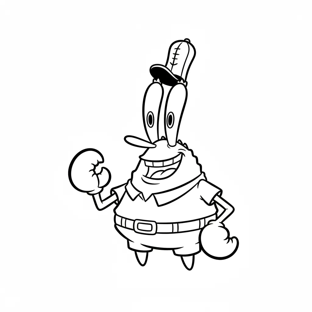 Bob Esponja para colorear para descargar