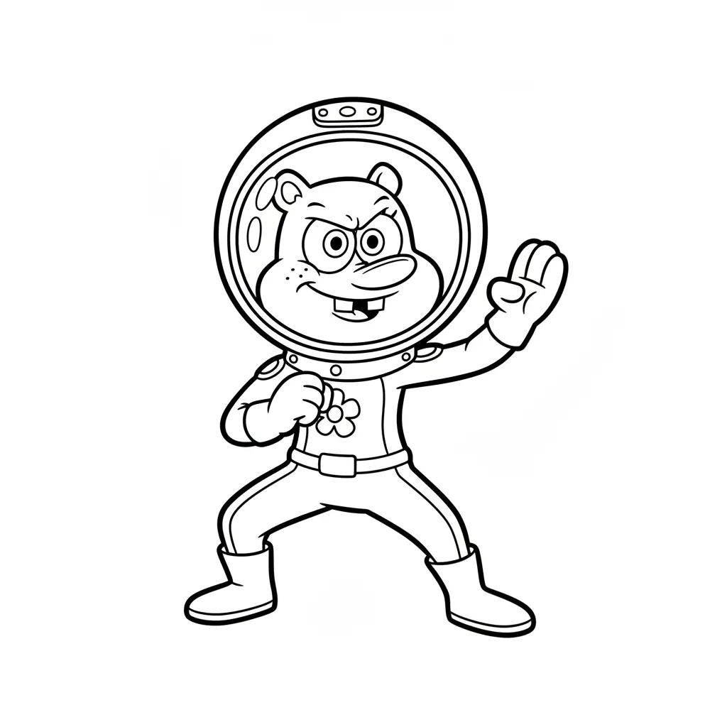 Bob Esponja para colorear y aprendizaje