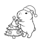 Capibara de Navidad thumbnail