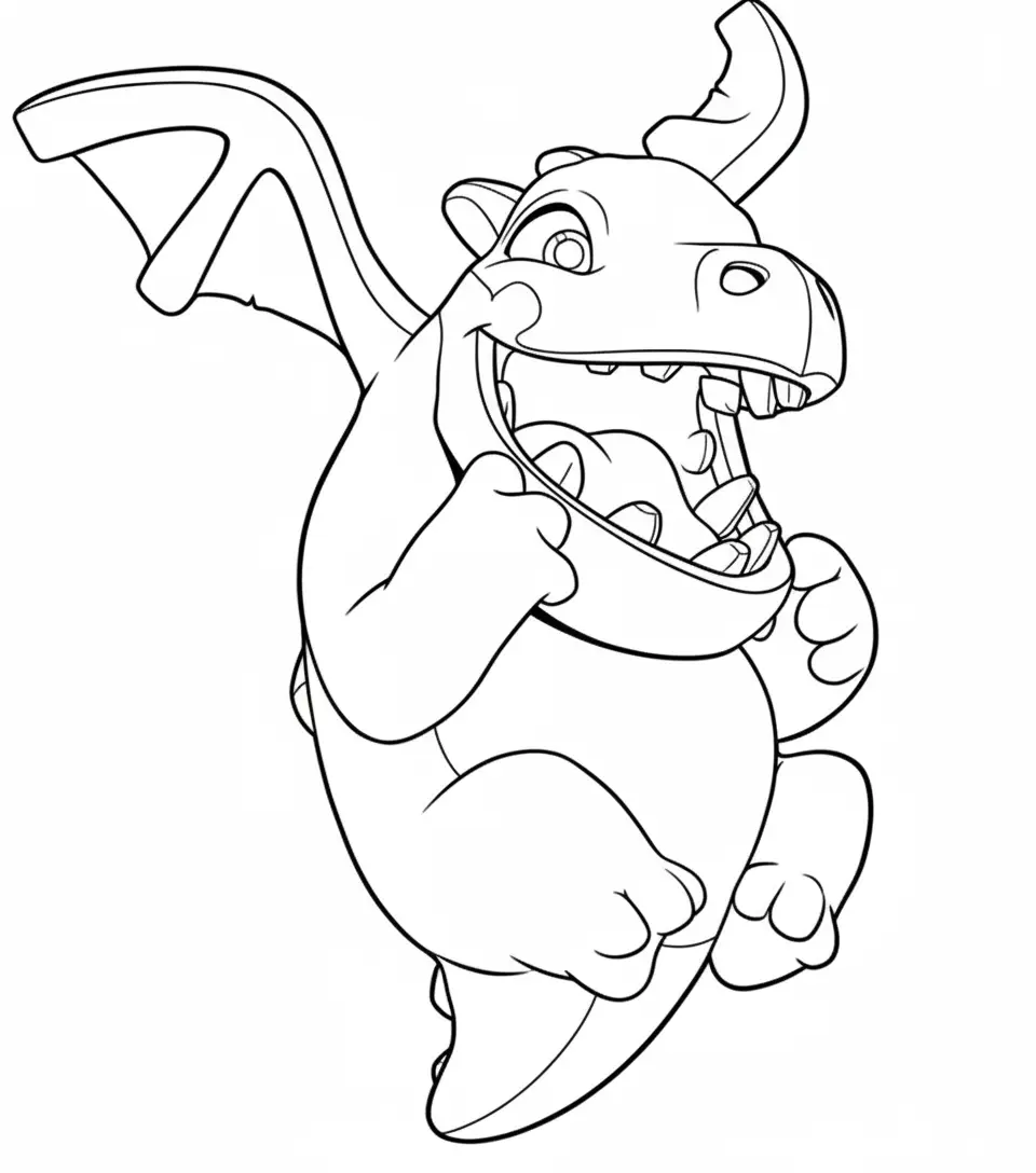 Clash Royale para colorear para imprimir gratis