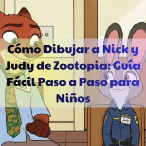 Cómo Dibujar a Nick y Judy de Zootopia: Guía Fácil Paso a Paso para Niños thumbnail
