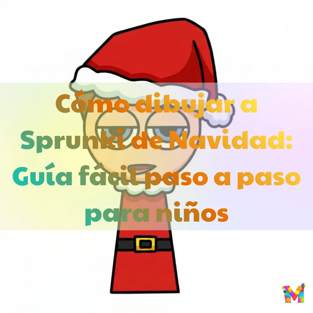 Cómo Dibujar A Sprunki De Navidad: Guía Fácil Paso A Paso Para Niños -  Colorearm.com, image size:1024x1024
