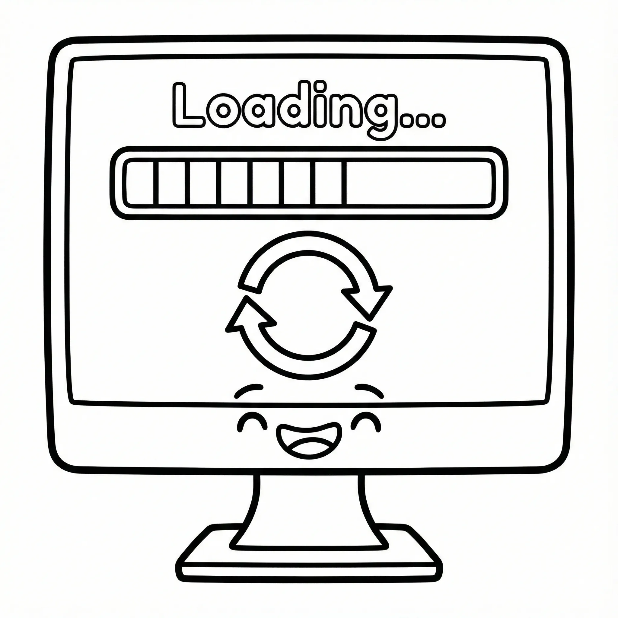 Computadora 16 para colorear para niño para imprimir gratis