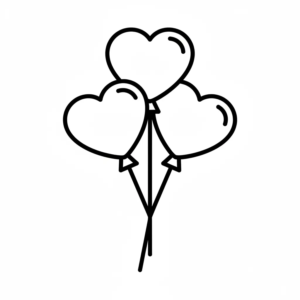 Corazones para colorear para niño de 10 años