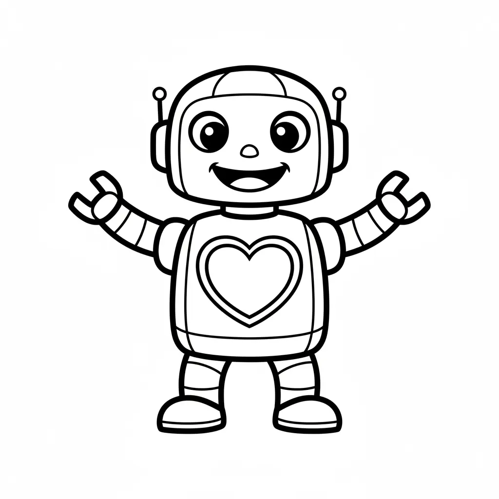 Corazones para colorear para imprimir para niño de 2 años