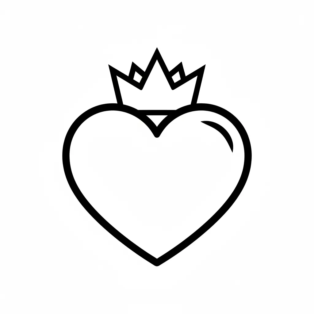 Corazones para colorear para niño de 5 años 1