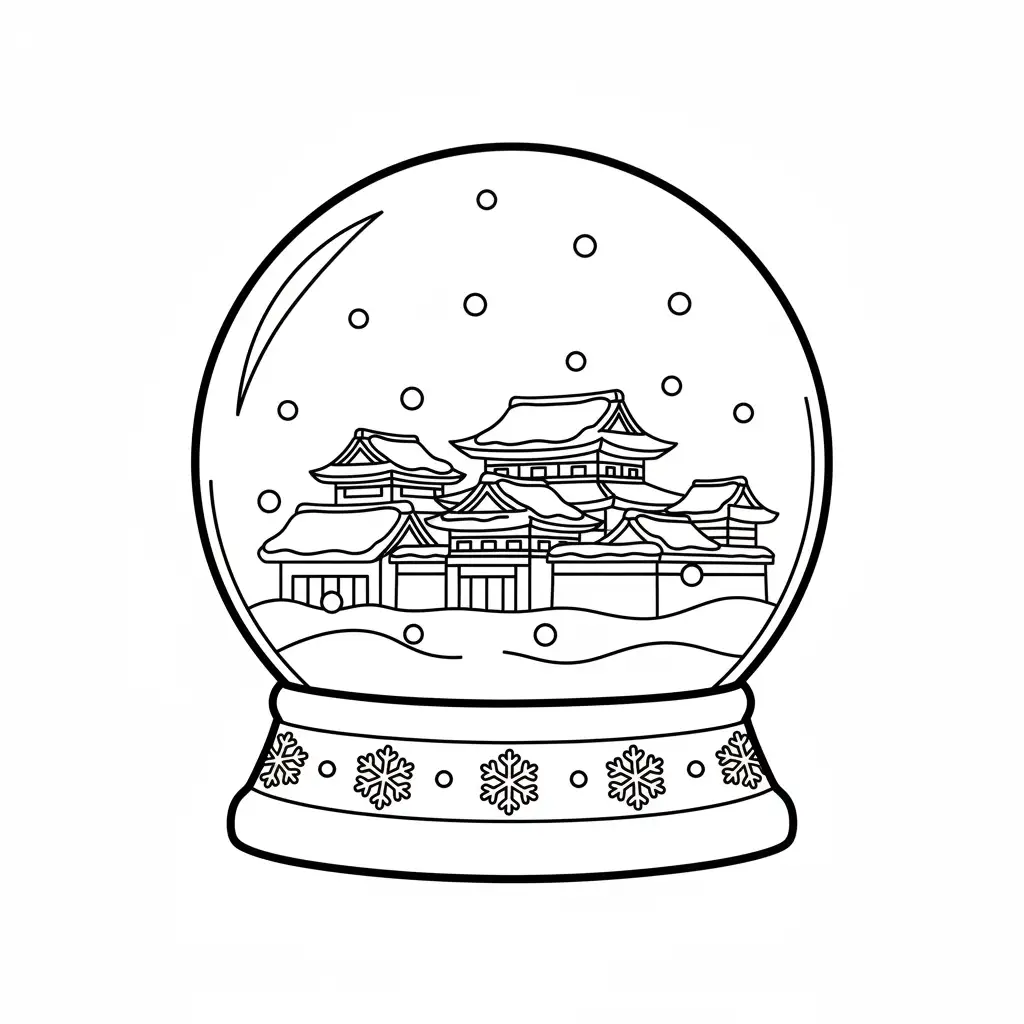 Demon Slayer de Navidad para colorear para imprimir gratis