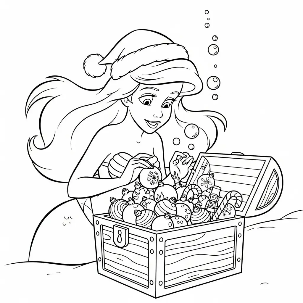 Disney de Navidad para colorear en línea gratis