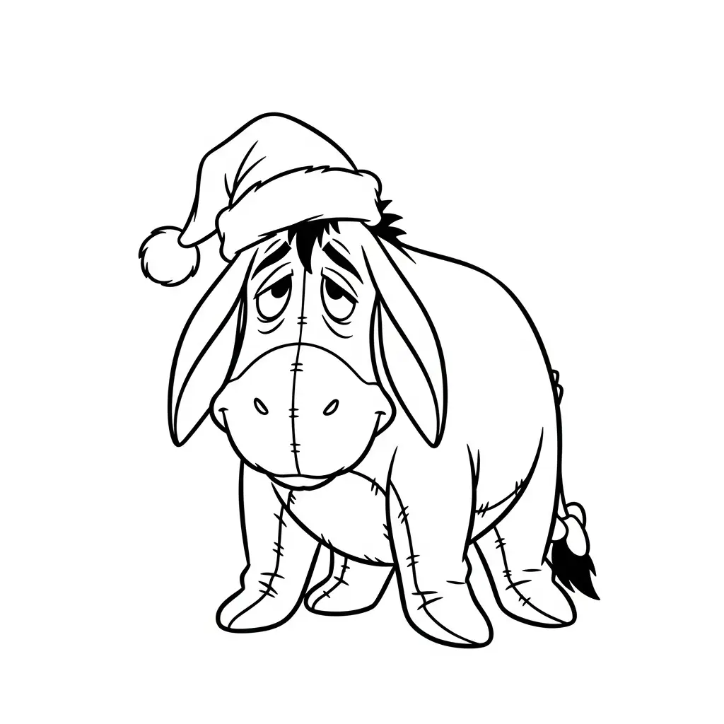 Disney de Navidad para colorear para imprimir gratis