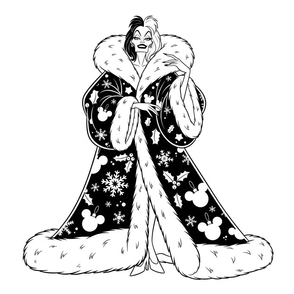 Disney de Navidad para colorear en línea