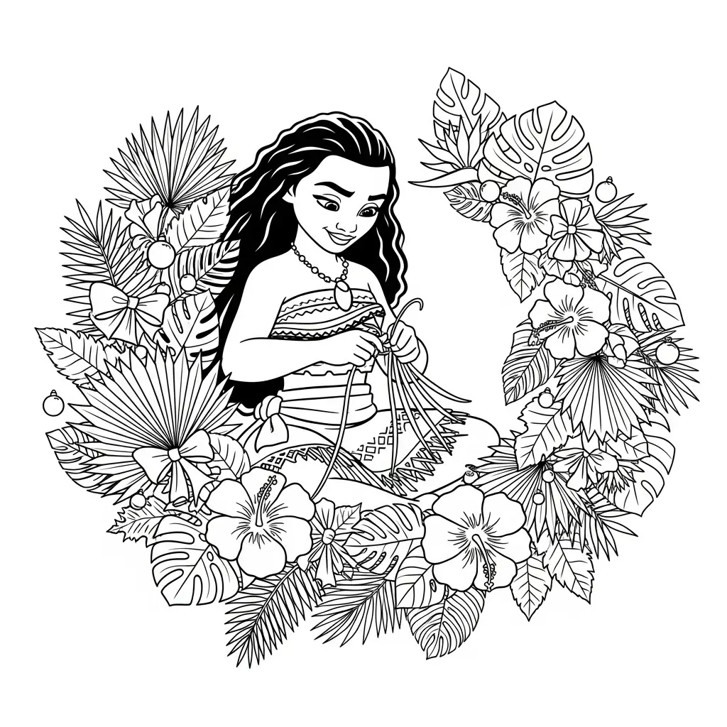 Disney de Navidad para colorear para imprimir para niño de 4 años