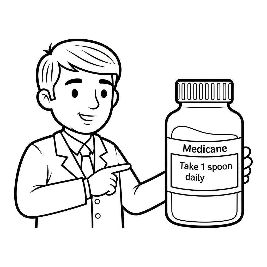 descargar Doctor para colorear gratis