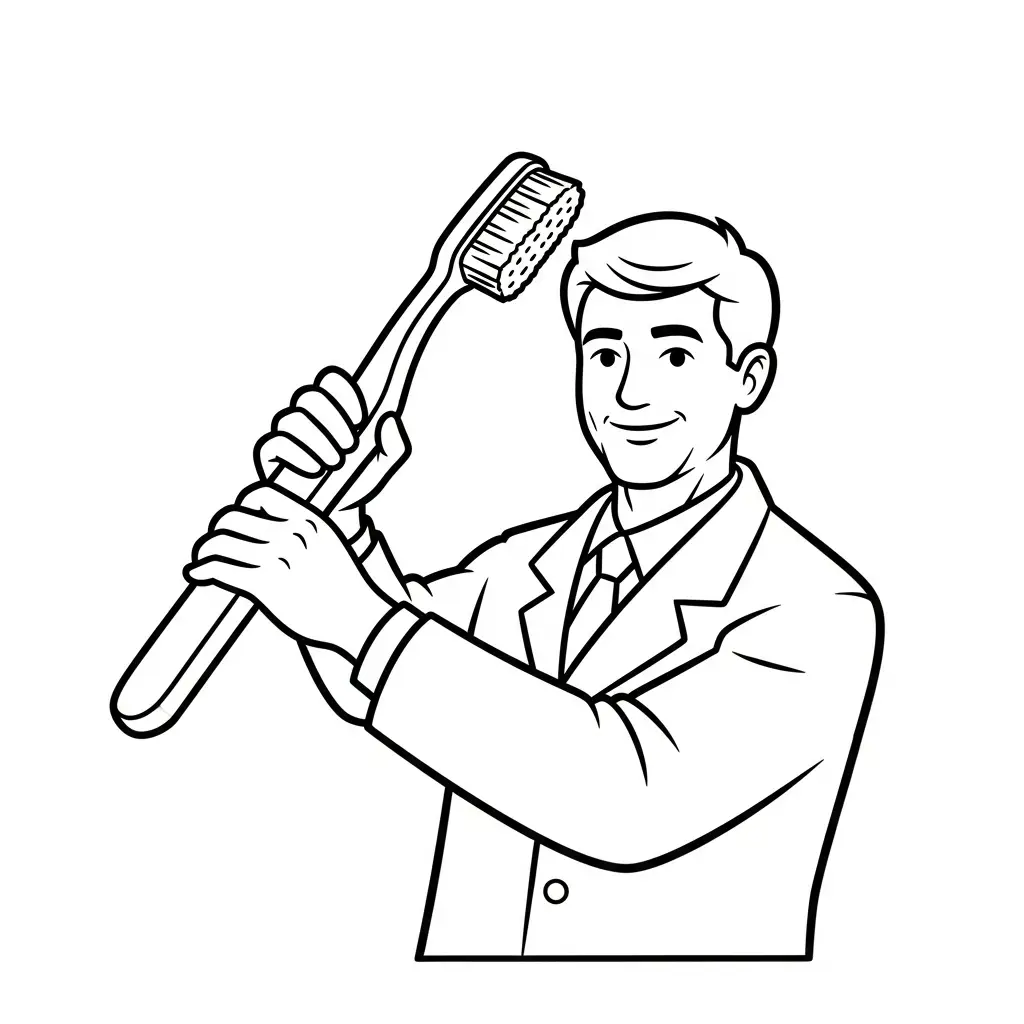 Doctor para colorear para imprimir gratis 2