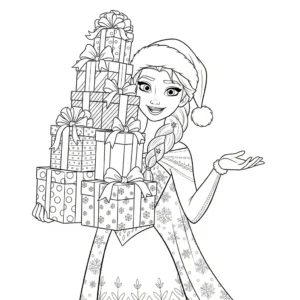Elsa de Navidad