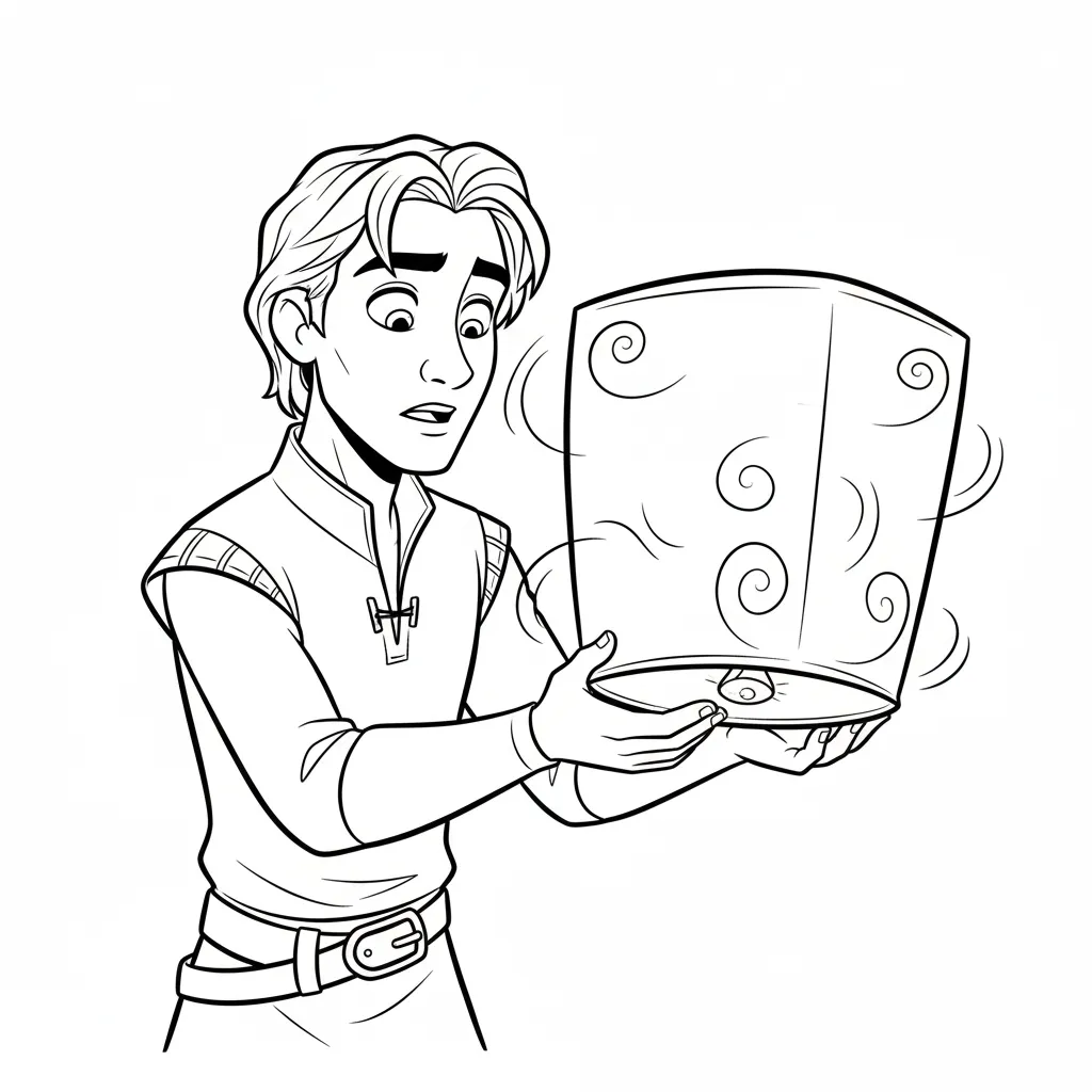 Enredados 3 para colorear para imprimir para niño de 8 años