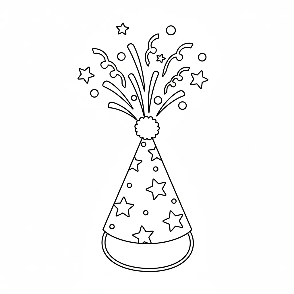 Feliz Cumpleaños 11 para colorear para imprimir a4