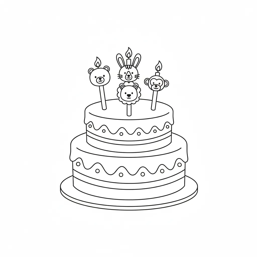 Feliz Cumpleaños 14 para colorear en línea para niño