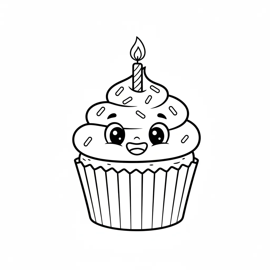 Feliz Cumpleaños 15 para colorear para niños