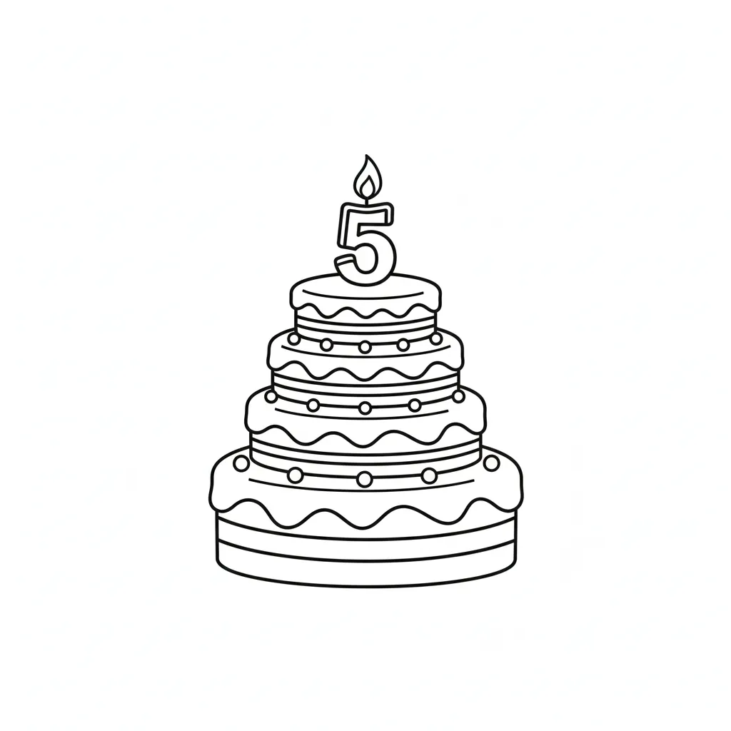 Feliz Cumpleaños 19 para colorear para imprimir pdf