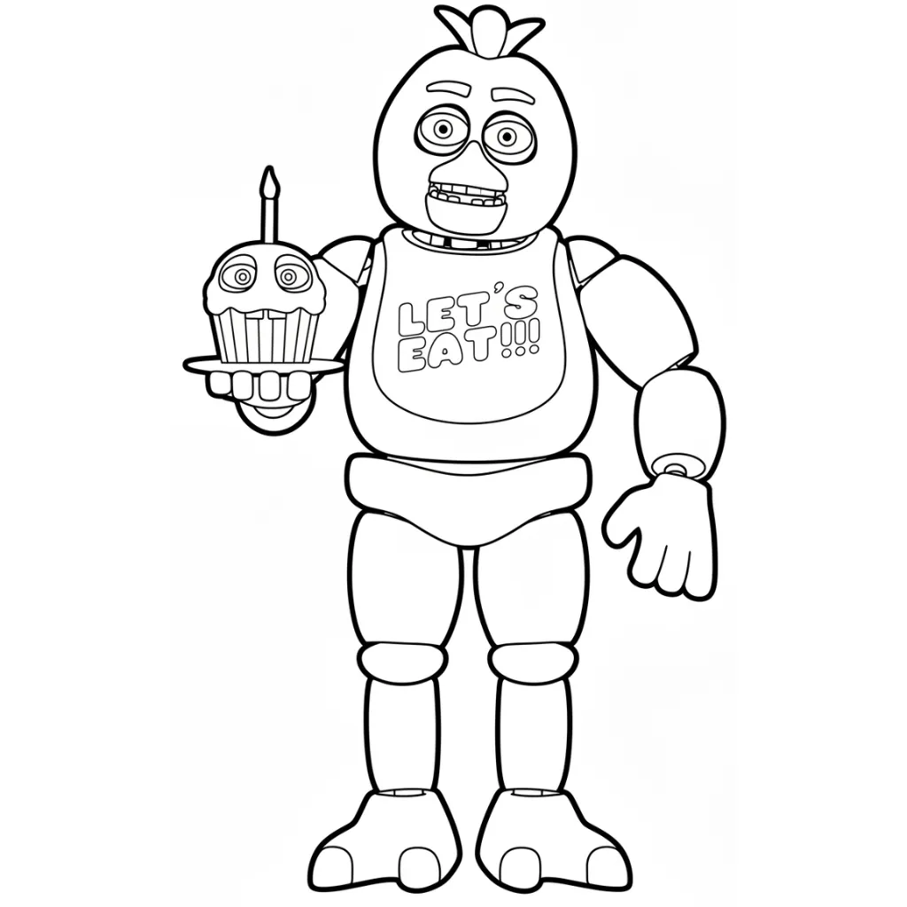 Five Nights at Freddy’s 11 para colorear para imprimir gratis