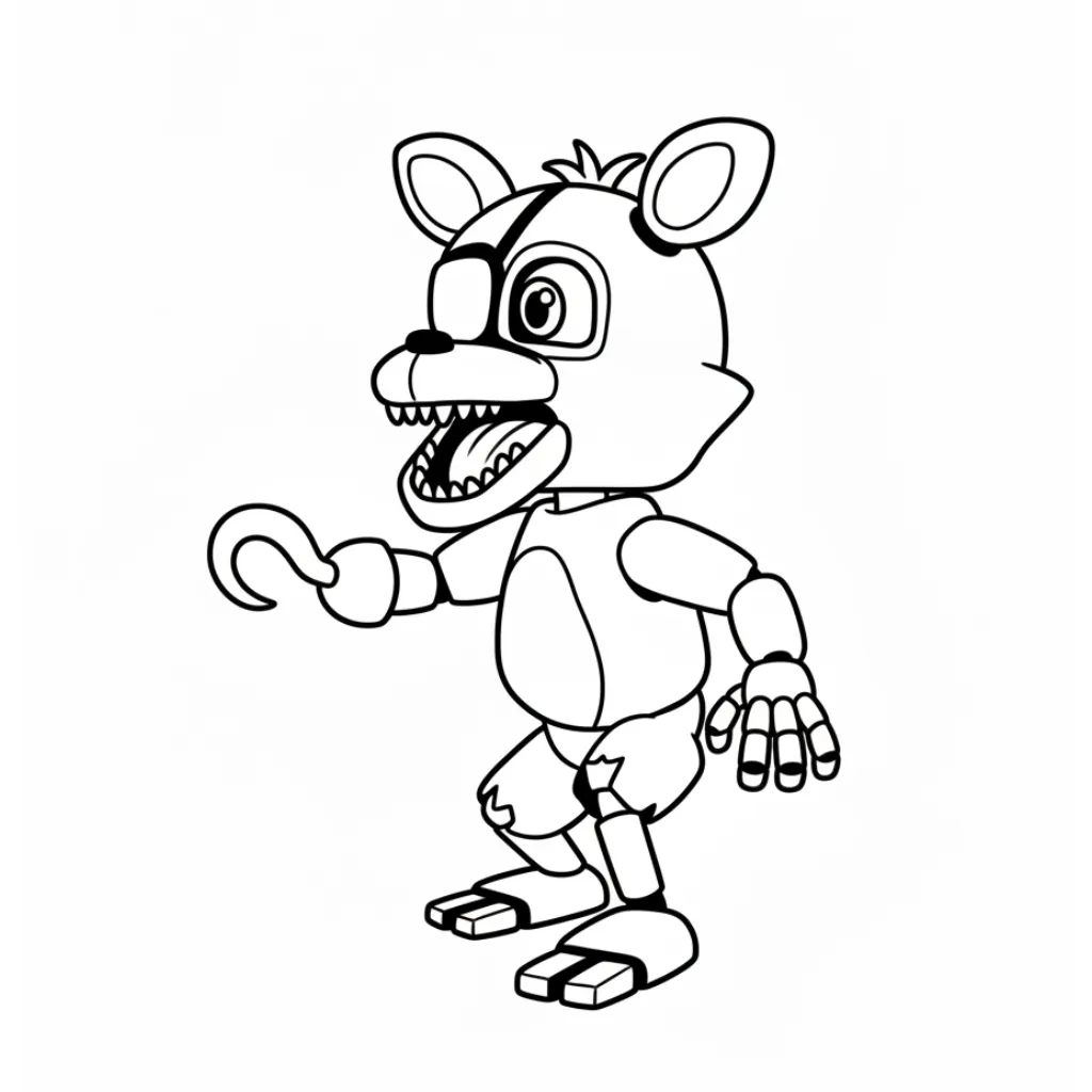 Five Nights at Freddy’s 14 para colorear para imprimir gratis