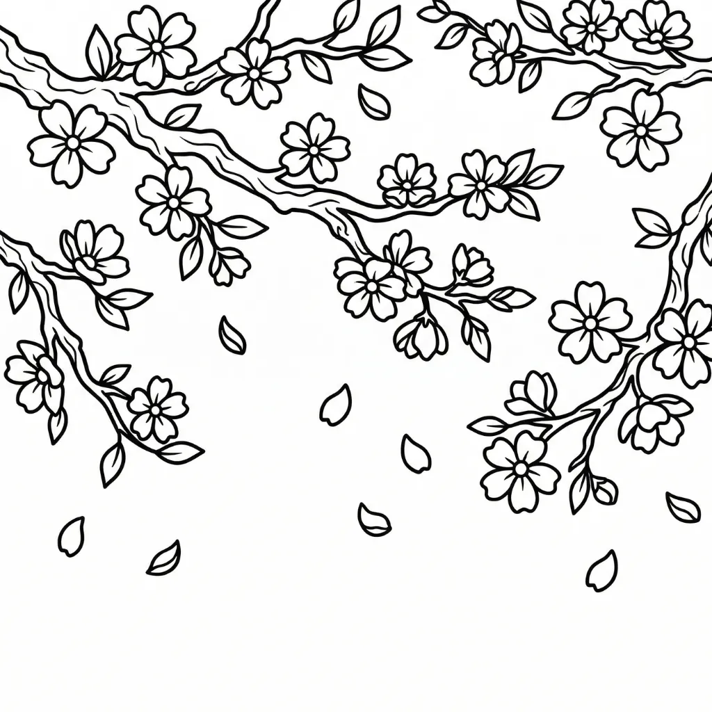 Flores 3 para colorear para imprimir para niño de 3 años