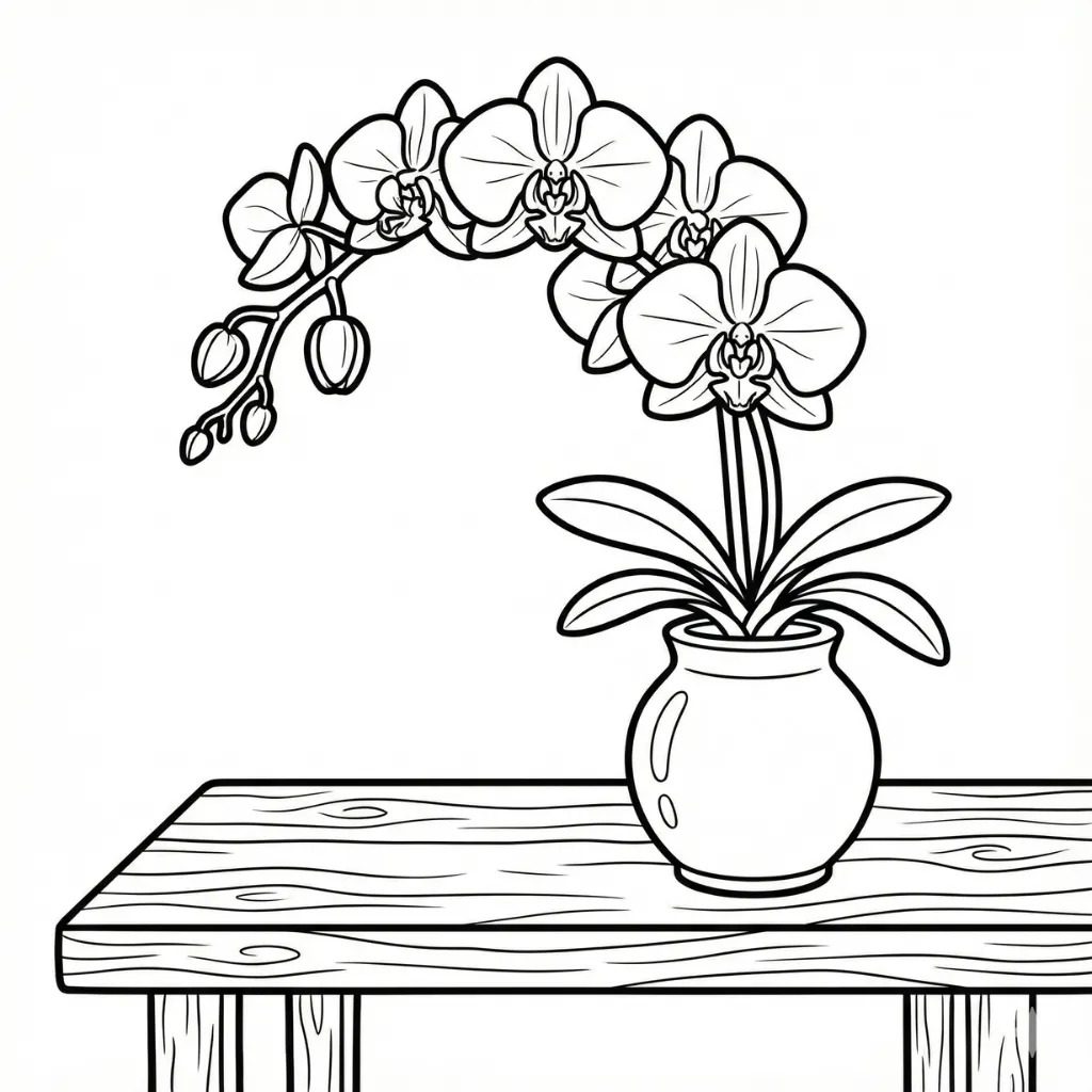 Flores 8 de niño para colorear para imprimir