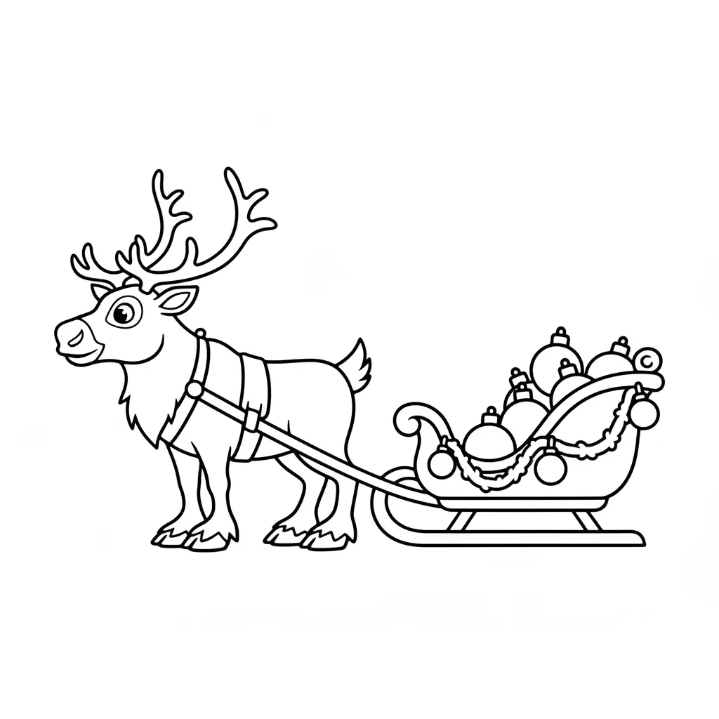 Frozen de Navidad para colorear para primaria