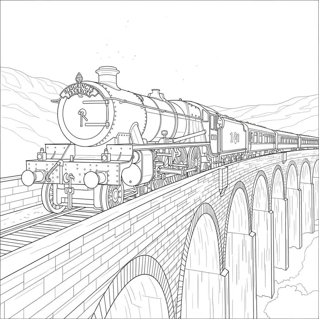 Harry Potter para colorear en línea gratis