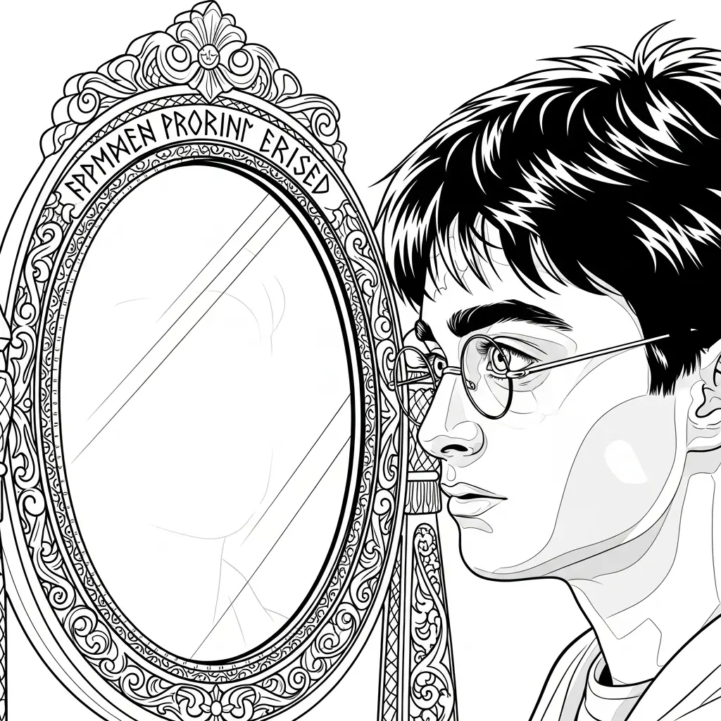 Harry Potter para colorear para imprimir