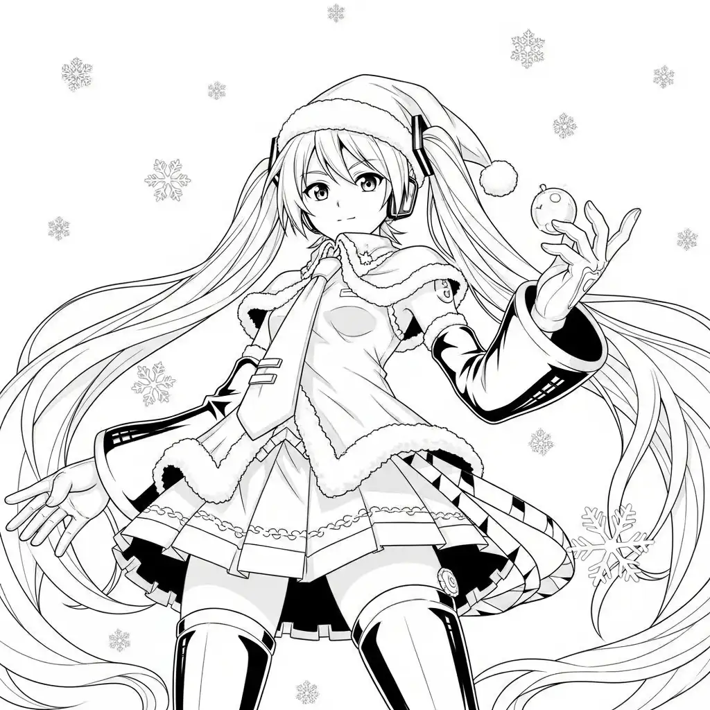 Hatsune Miku de Navidad thumbnail