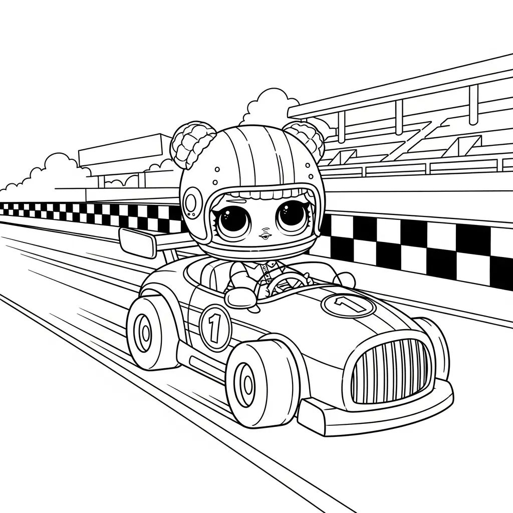 LOL Surprise para colorear para descargar 1