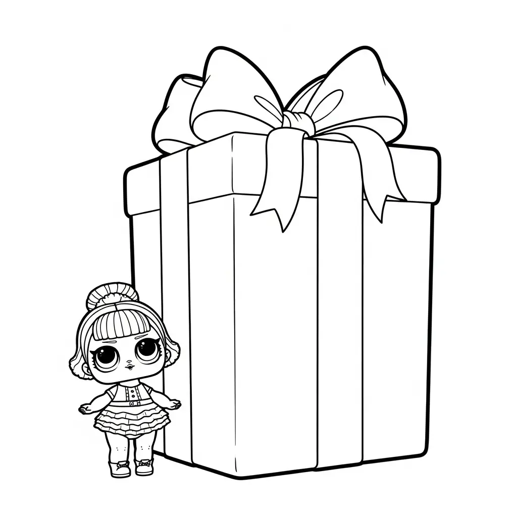 LOL Surprise para colorear para imprimir gratis 2