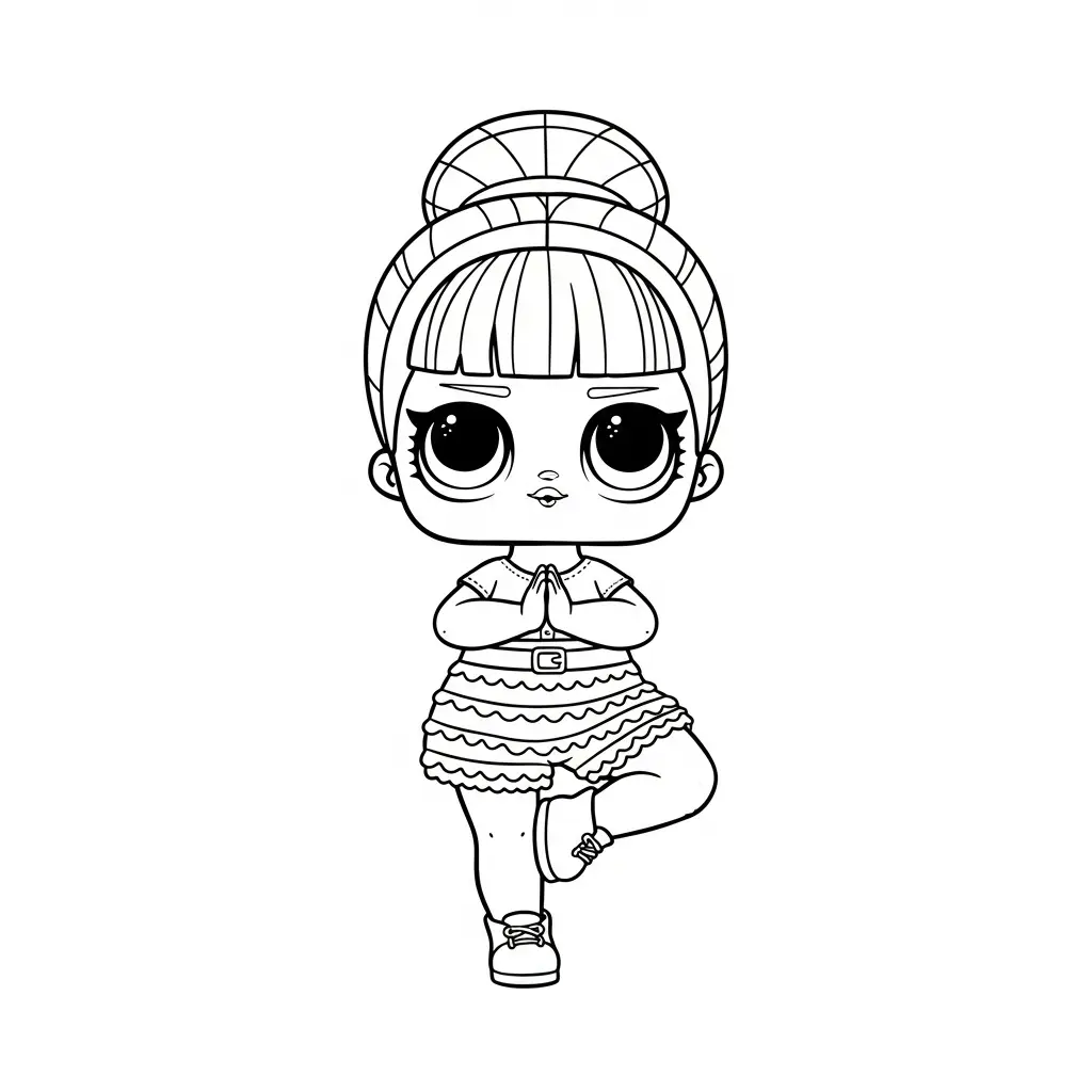 LOL Surprise para dibujar en línea