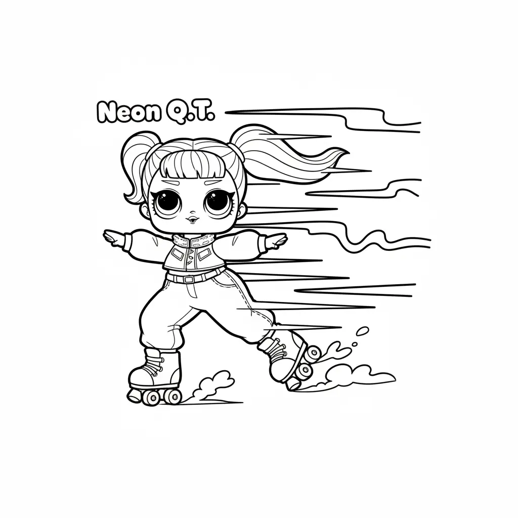 imprimir LOL Surprise para colorear gratis 1