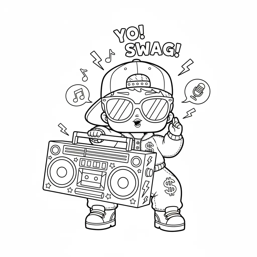 LOL Surprise para colorear gratis