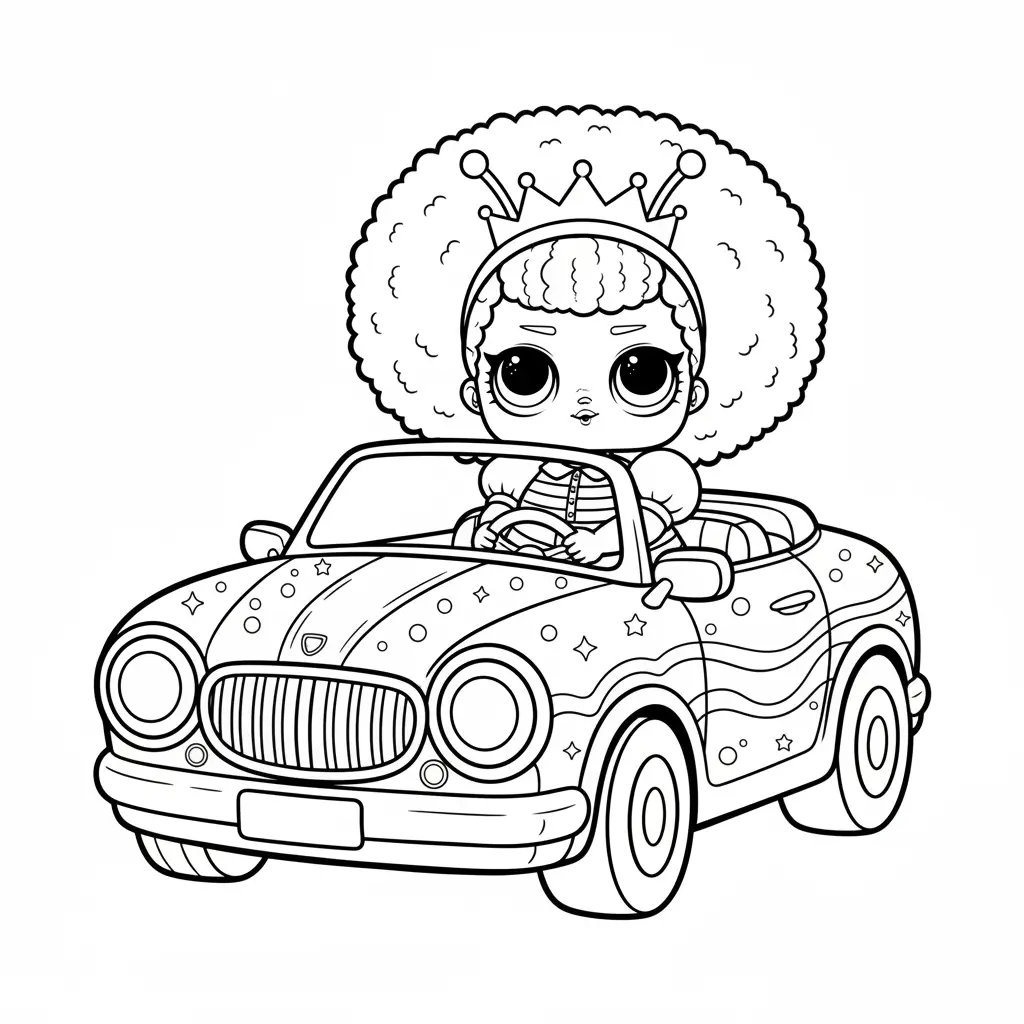 LOL Surprise para colorear para imprimir pdf gratis 1